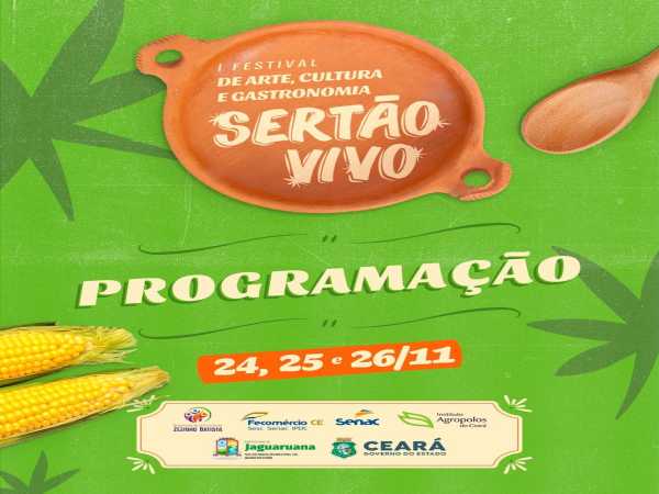 Prefeitura de Jaguaruana realiza o 1º festival de Arte, Cultura e Gastronomia!