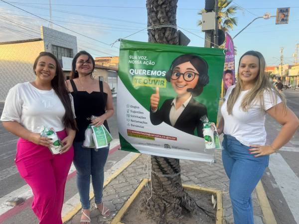 Ouvidoria de Jaguaruana promove blitz especial na Avenida Simão de Góis!