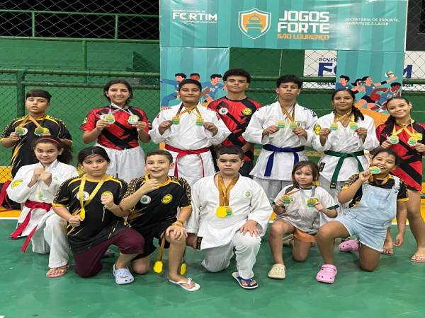 Karatê de Jaguaruana é Bicampeão dos Jogos do Forte São Lourenço - Fortim 2026!